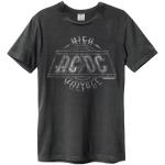 AC/DC: - High Voltage Amplified Large Vintage Charcoal t Shirt