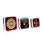 Beatles: Snack Boxes Set of 3 - The Beatles (Sgt. Pepper)