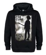 Cure: Boys Dont Cry Amplified Vintage Black Small Hoodie Sweatshirt