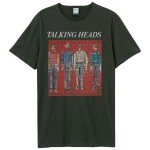 Talking Heads: Buildings and Food Amplified Vintage Charcoal x Large t Shirt