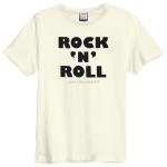 Liam Gallagher: Rock n Roll Amplified Vintage White Large t Shirt