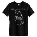Rage Against the Machine: - Battle of La Amplified Vintage Charcoal Small t Shirt