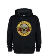 Guns n Roses: Drum Amplified Vintage Black Xx Large Hoodie Sweatshirt