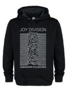 Joy Division: Unknown Pleasures Amplified Vintage Black Medium Hoodie Sweatshirt