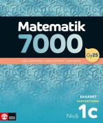 Matematik 7000 Fortsättning Nivå 1c Basåret