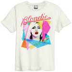 Blondie: Ahoy 80s Amplified Vintage White Medium t Shirt