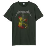 Metallica: - Frankenstein Guitar Amplified Vintage Charcoal Medium t Shirt