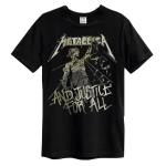 Metallica: and Justice for All Amplified Vintage Black Medium t Shirt