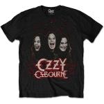 Ozzy Osbourne: Unisex T-Shirt/Crows & Bars (X-Large)