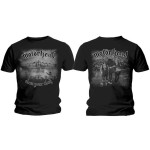 Motörhead: Unisex T-Shirt/Clean Your Clock B&W (Black) (Back Print) (XX-Large)