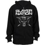 Slayer: Unisex Zipped Hoodie/Slayer Nation (XX-Large)
