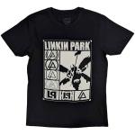 Linkin Park: Unisex T-Shirt/Logos Rectangle (Small)
