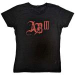 Alter Bridge: Ladies T-Shirt/AB III Red Logo  (Medium)
