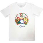 Queen: Unisex T-Shirt/Snowflake Crest (Large)