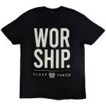 Sleep Token: Unisex T-Shirt/Worship (Back Print) (Large)