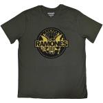 Ramones: Unisex T-Shirt/Gold Seal (XX-Large)