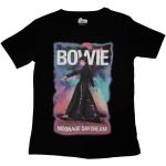 David Bowie: Ladies T-Shirt/Moonage 11 Fade (X-Large)