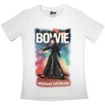 David Bowie: Ladies T-Shirt/Moonage 11 Fade (X-Large)