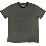 The Doors: Unisex Ringer T-Shirt/New Haven Frame (Large)