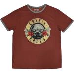 Guns N Roses: Guns N` Roses Unisex Ringer T-Shirt/Classic Logo (X-Large)