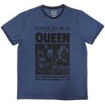 Queen: Unisex Ringer T-Shirt/News of the World 40th Front Page (XX-Large)
