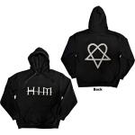 HIM: Unisex Pullover Hoodie/Logo (Back Print) (Small)