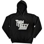 Thin Lizzy: Unisex Pullover Hoodie/Stacked Logo (Small)