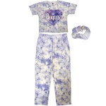 The Beatles: Ladies Pyjamas/Heart & Drop T Logo (White) (Large)