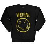 Nirvana: Unisex Sweatshirt/Yellow Happy Face (XX-Large)