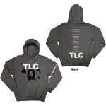 TLC: Unisex Pullover Hoodie/CrazySexyCool Album European Tour 2022 (Charcoal Grey) (Back Print & Ex-Tour) (Large)