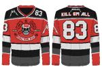 Metallica: Kill Em All 83 Hockey Jersey Xxx Large