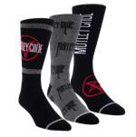 Motley Crue: Assorted Crew Socks 3 Pack (One Size)
