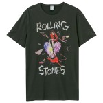 Rolling Stones: Hackney Diamonds Amplified Vintage Charcoal Large t Shirt