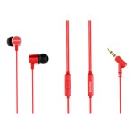 Aiwa: Estm-30rd Ultra Compact Dynamic In-Earphone (Red)