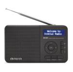 Aiwa: Rd40dabtn - Digital Dab+ & Fm Radio Alarm Clock (Black) (Uk Plug)