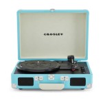 Crosley: Cruiser Plus Deluxe Portable Turntable - Now With Bluetooth Out (Turquoise)