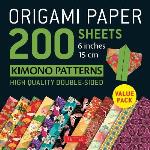 Origami Paper 200 Sheets Kimono Patterns 6 (15 Cm)