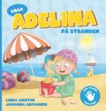 Lilla Adelina På Stranden - Tecken Som Stöd!