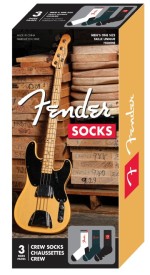 Fender: Socks 3 Pack in Gift Box (One Size)