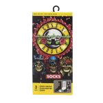Guns n Roses: Gun n Roses Socks 3 Pack in Gift Box (One Size)