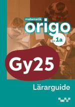 Matematik Origo Nivå 1a Lärarguide