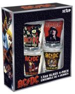 AC/DC: Shot Glasses 4 Pack (1.5oz)