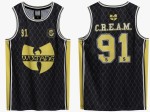 Wu Tang Clan: Cream Black Basketball Jersey Medium
