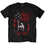 Avril Lavigne: Unisex T-Shirt/Love Sux Balloons (Black) (XX-Large)