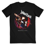 Judas Priest: Unisex T-Shirt/Stained Class Album Circle (Black) (Large)