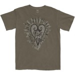 Gojira: Unisex T-Shirt/Fortitude Heart (Dust) (X-Large)
