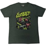 Outkast: Unisex T-Shirt/ATLiens (Green) (Medium)