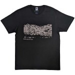 Death Cab for Cutie: Unisex T-Shirt/Acoustic (Charcoal Grey) (Small)