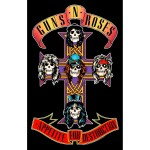 Guns N Roses: Guns N` Roses Textile Poster/Appetite For Destruction