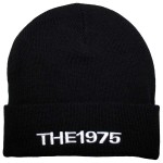The 1975: Unisex Beanie Hat/Bold Logo (Black)